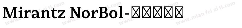 Mirantz NorBol字体转换